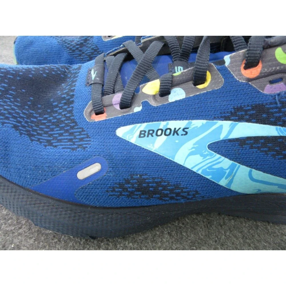 Brooks Launch 9 Men's Size 11.5 Blue Bowl O Brooks Running Shoes - No Insoles
